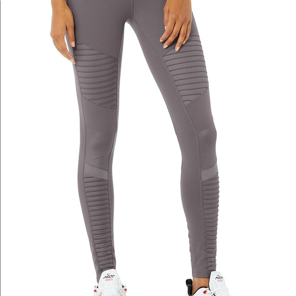 ALO YOGA MOTO LEGGINGS - Picture 4 of 8